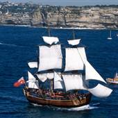 Bark Endeavour Ship