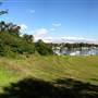Bedlam Bay Oval adjacent to Gladesville Hospital - Field and River