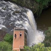 Killen Falls - Aerial