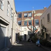 Chalkhouse Gallery backdoor, Little Collins Street - Surry Hills