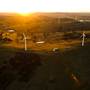 CARCOAR DAM & WINDMILLS