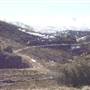 Road from Perisher to Jindabyne + Sponars water jet