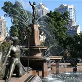 Hyde Park and Archibald Fountain - Sydney CBD