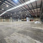 Freestanding high clearance warehouse, production office, gated site, 80 car spaces