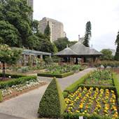 Rose Garden & Pavilion - Royal Botanic Garden Sydney