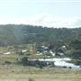 Road from Perisher to Jindabyne + Sponars water jet