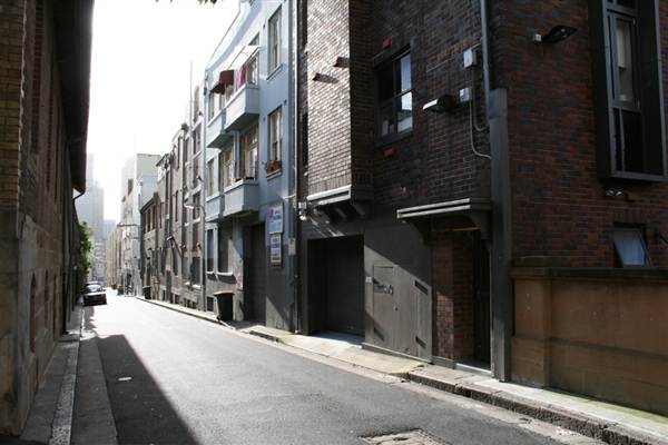 Darlinghurst - Forbes St, Thomson Lane, St Peters Lane (27/02/2013 3:13:18 PM)
