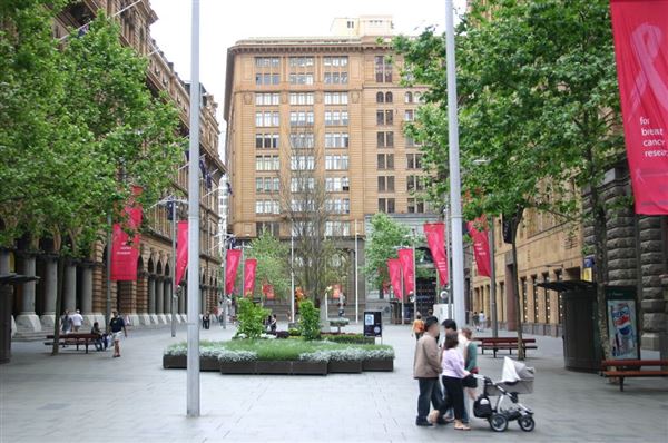 Sydney CBD - Martin Place and MLC Centre (10/03/2013 9:58:38 PM)