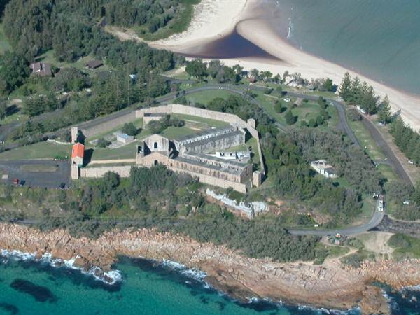 Trial Bay Gaol, Arakoon National Park - Aerial Shots (11/03/2013 11:26:49 AM)