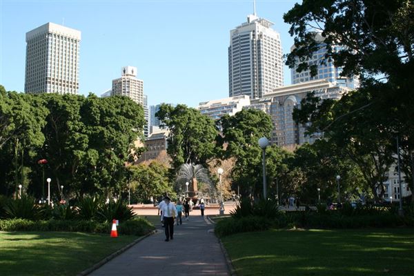 Hyde Park and Archibald Fountain - Sydney CBD (11/03/2013 1:11:27 PM)
