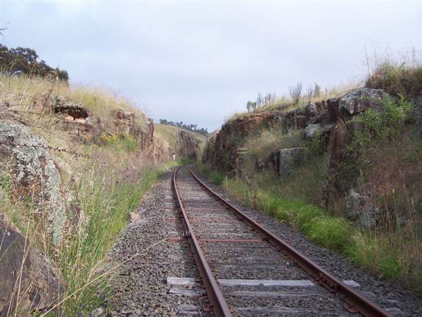 Rylstone Railway Station & Cutting (11/03/2013 1:37:40 PM)