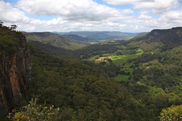Hindmarsh Lookout, Belmore Falls - Morton National Park (18/06/2013)
