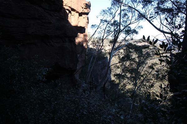 Mitchells Ridge Lookout - Mount Victoria (18/06/2013)