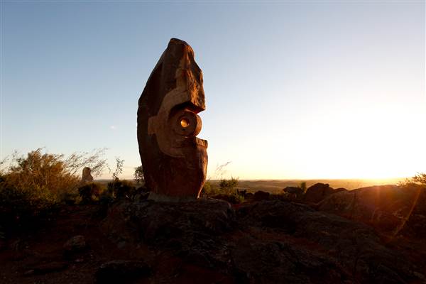 Broken Hill Sculptures Site and Living Desert (1/05/2012 - Credits: Cathy Hattersley)