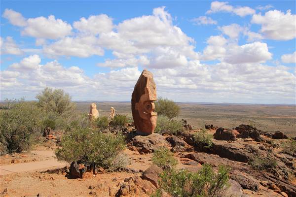 Broken Hill Sculptures Site and Living Desert (13/09/2013 - Credits: Lyndall Roberts)