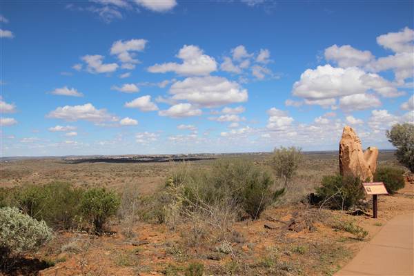 Broken Hill Sculptures Site and Living Desert (13/09/2013 - Credits: Lyndall Roberts)