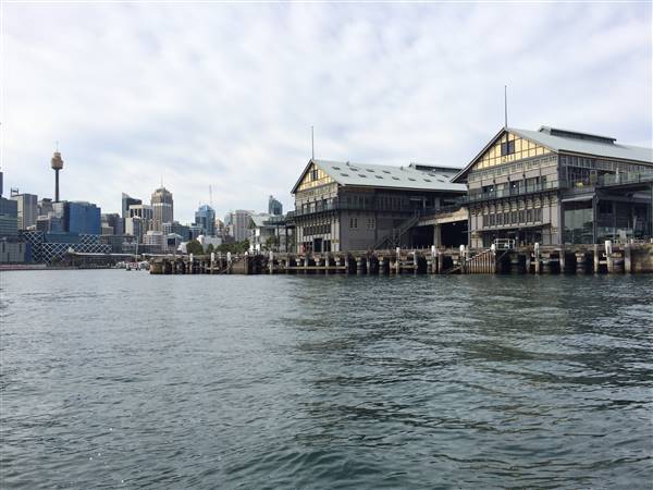 Walsh Bay - Sydney Harbour from the water (4/10/2015 - Credits: Shannon Wheeler)