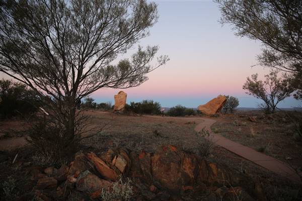 Broken Hill Sculptures Site and Living Desert (22/06/2017)