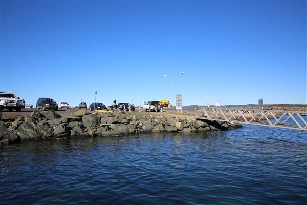 Quarantine Bay Boat Ramp & Beach Cottages (4/08/2018 - Credits: Lisa Scope)