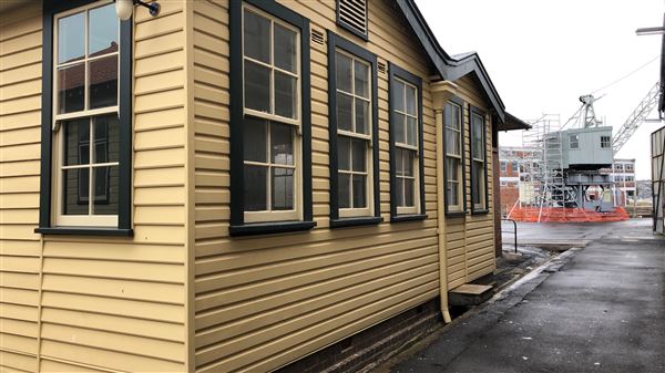Cockatoo Island - Industrial Precinct Offices (31/08/2018 - Credits: Shannon Wheeler)