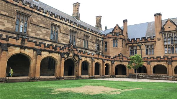 The Quadrangle Building - Sydney University (21/02/2019 - Credits: Shannon Wheeler)