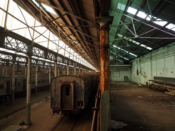 The Paint Sheds aka The North Eveleigh Railway Paint Shop (21/01/2020 - Credits: Kiera Archer @thelocationcollectiveaus)
