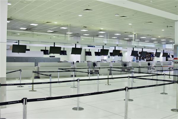 Sydney Airport International Terminal 1 various (19/11/2020 - Credits: Screen NSW)