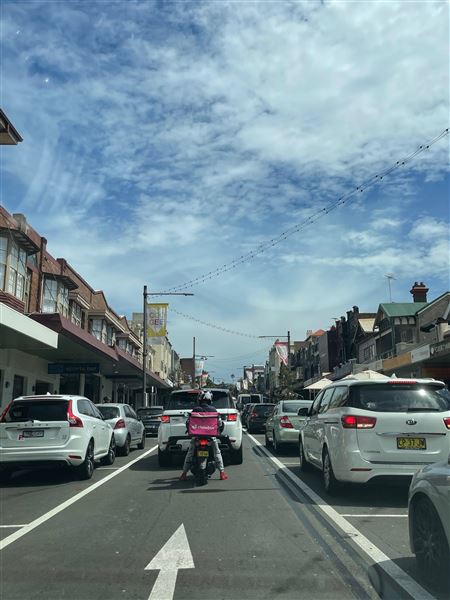 Coogee - Coogee Bay Rd - Coogee Bay Road (8/03/2021 - Credits: Cheryl Conway)