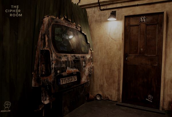The Cipher Room - Escape Rooms / Warehouse (12/07/2023 - Credits: Tim Clapham, Marise Watson, Lachlan Price)
