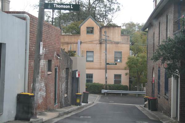 Darlinghurst - Forbes St, Thomson Lane, St Peters Lane (27/02/2013 3:11:56 PM)