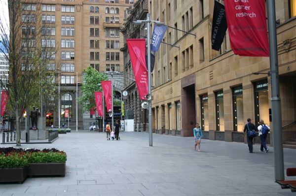 Sydney CBD - Martin Place and MLC Centre (10/03/2013 9:58:39 PM)
