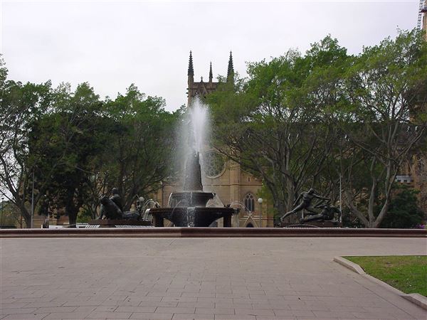 Hyde Park and Archibald Fountain - Sydney CBD (11/03/2013 1:06:33 PM)