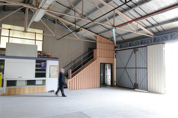 Goulburn Airport Carpark & Hangar 2 (17/07/2013)