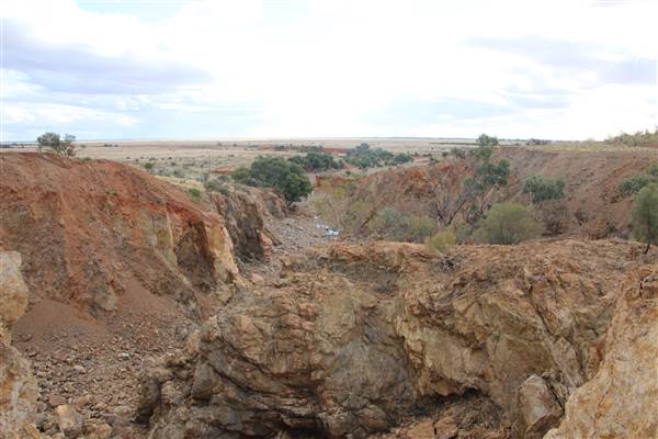 Umberumberka Reservoir (7/07/2012 - Credits: Corey Spiteri)