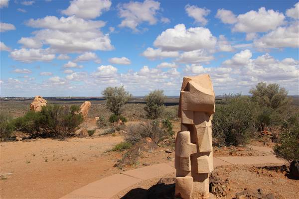 Broken Hill Sculptures Site and Living Desert (13/09/2013 - Credits: Lyndall Roberts)