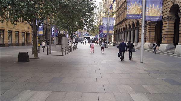 Sydney CBD - Martin Place and MLC Centre (2/06/2016 - Credits: Shannon Wheeler)