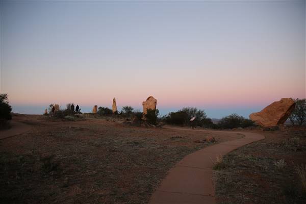 Broken Hill Sculptures Site and Living Desert (22/06/2017)