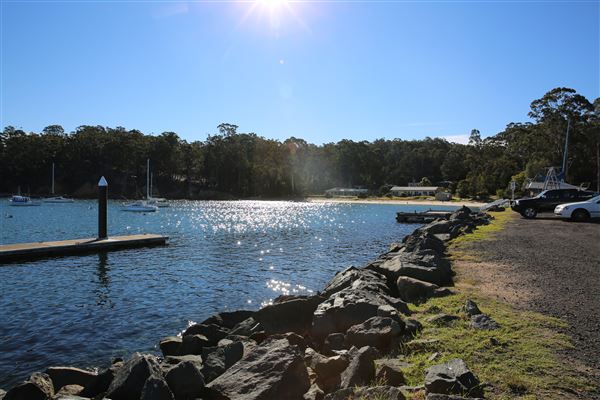 Quarantine Bay Boat Ramp & Beach Cottages (4/08/2018 - Credits: Lisa Scope)