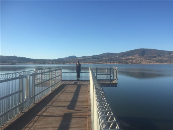 Quipolly Dam (17/05/2018 - Credits: Sally Alden (2016) ; Andrew Ballard (2018))