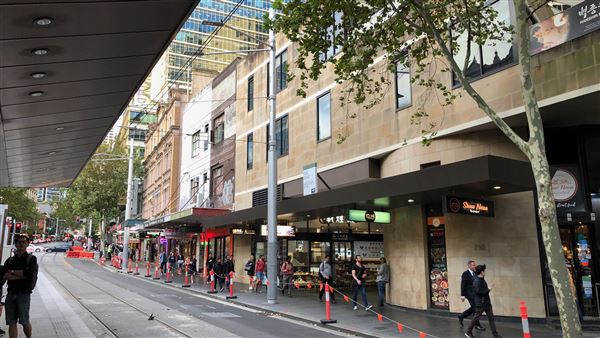 Chinatown Light Rail Stop (10/03/2020 - Credits: Screen NSW)