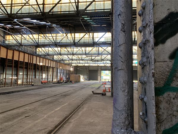 The Paint Sheds aka The North Eveleigh Railway Paint Shop (21/01/2020 - Credits: Kiera Archer @thelocationcollectiveaus)