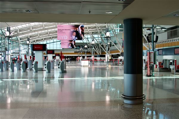 Sydney Airport Domestic Terminals various (19/11/2020 - Credits: Screen NSW)