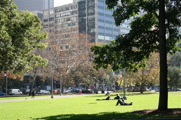 Hyde Park and Archibald Fountain - Sydney CBD (11/03/2013 1:07:48 PM)