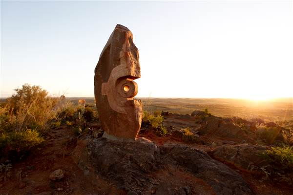 Broken Hill Sculptures Site and Living Desert (1/05/2012 - Credits: Cathy Hattersley)