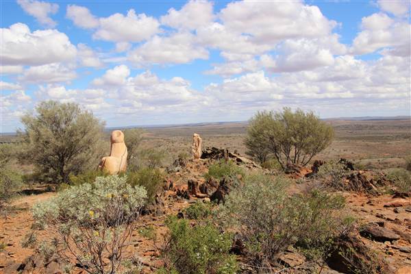 Broken Hill Sculptures Site and Living Desert (13/09/2013 - Credits: Lyndall Roberts)