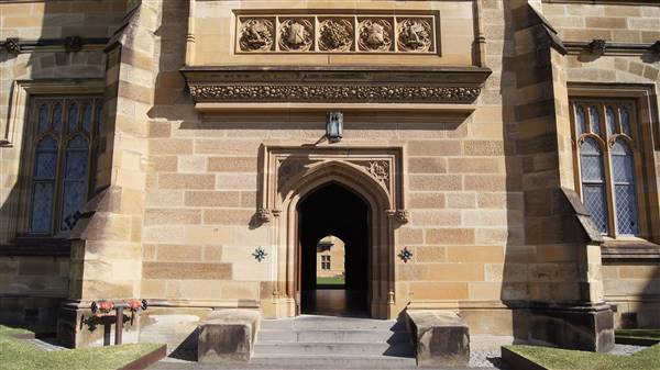 The Quadrangle Building - Sydney University (17/08/2015)