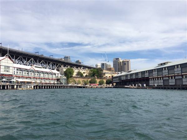 Walsh Bay - Sydney Harbour from the water (4/10/2015 - Credits: Shannon Wheeler)