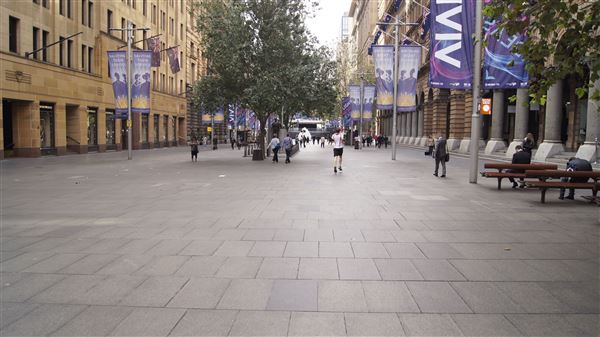 Sydney CBD - Martin Place and MLC Centre (2/06/2016 - Credits: Shannon Wheeler)