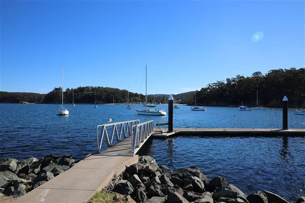 Quarantine Bay Boat Ramp & Beach Cottages (4/08/2018 - Credits: Lisa Scope)