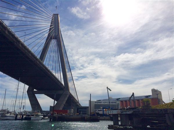 Anzac Bridge (4/10/2015 - Credits: Shannon Wheeler)